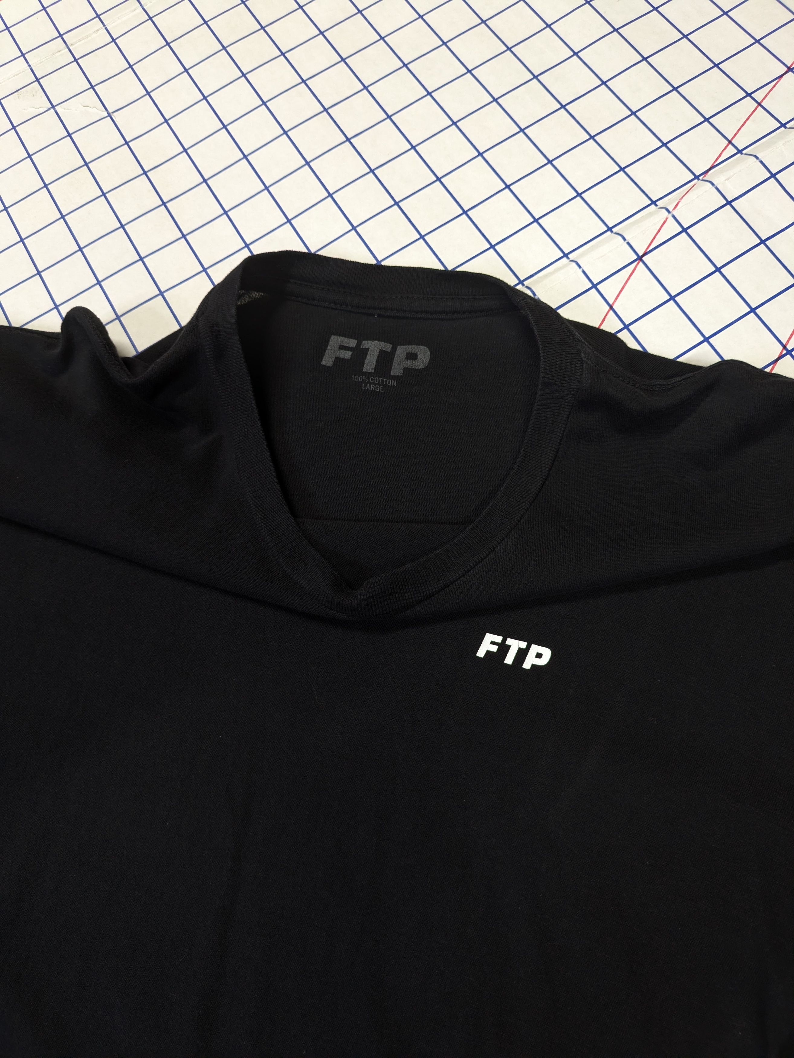 Fuck The Population FTP long sleeve everyday essential black t shirt Size US L / EU 52-54 / 3 - 3 Thumbnail
