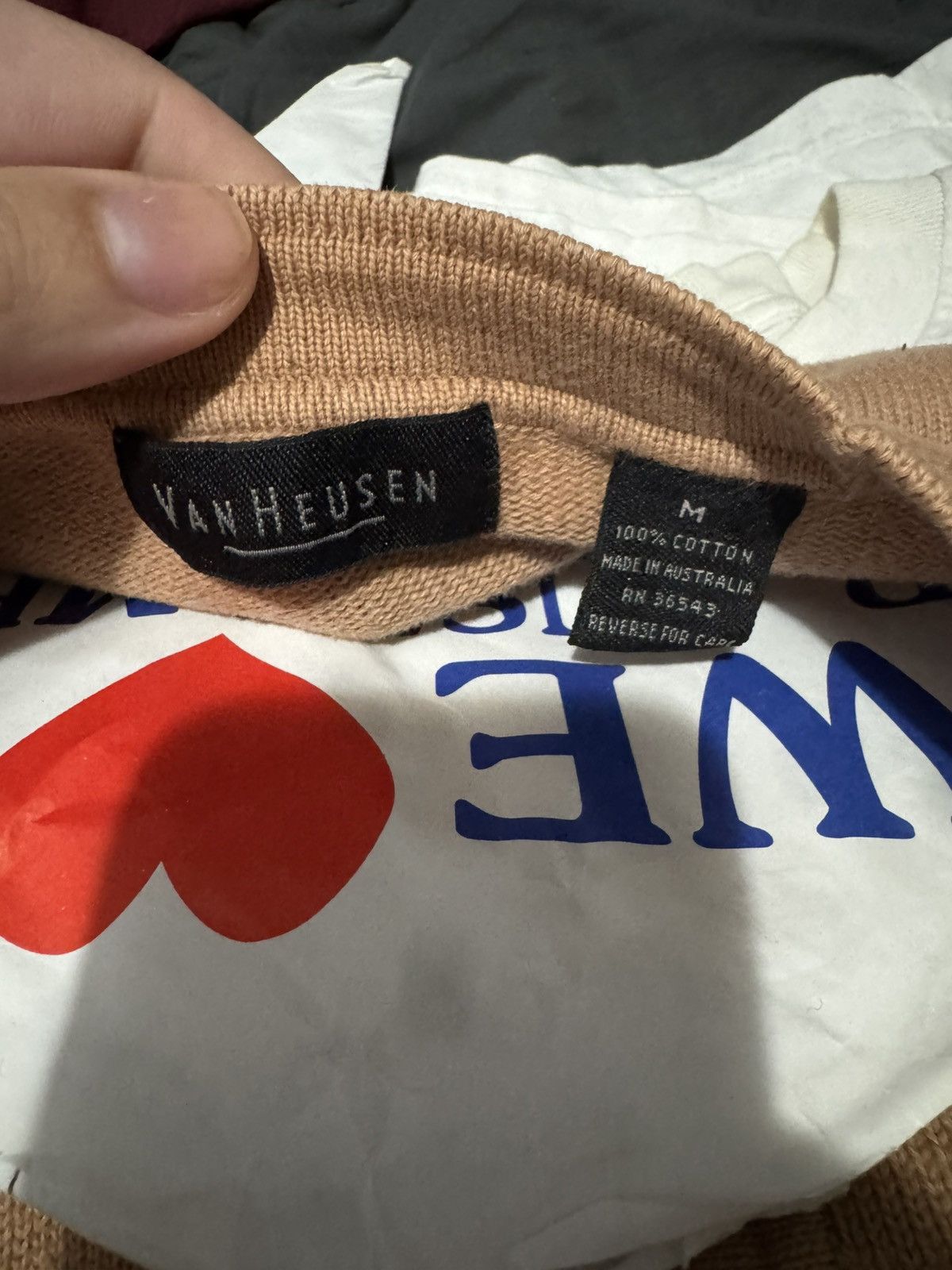 Van Heusen camel cardigan Size US M / EU 48-50 / 2 - 3 Thumbnail
