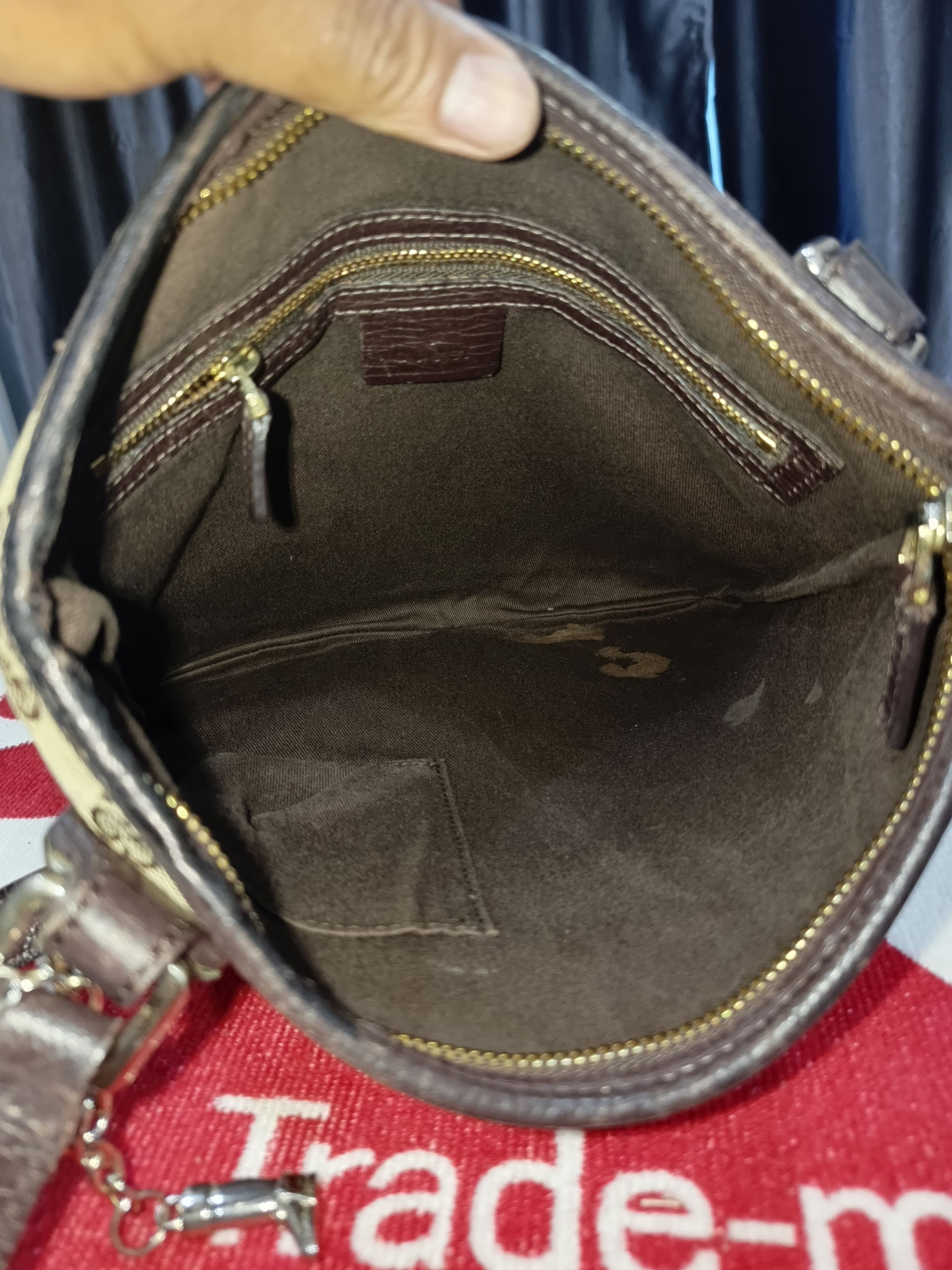 Gucci Gucci Brown GG Canvas Jolicoeur Crossbody Bag Size ONE SIZE - 5 Thumbnail