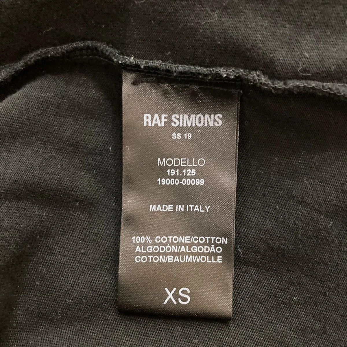 Raf Simons SS19 Paris Band Tour Tee Size US S / EU 44-46 / 1 - 5 Thumbnail
