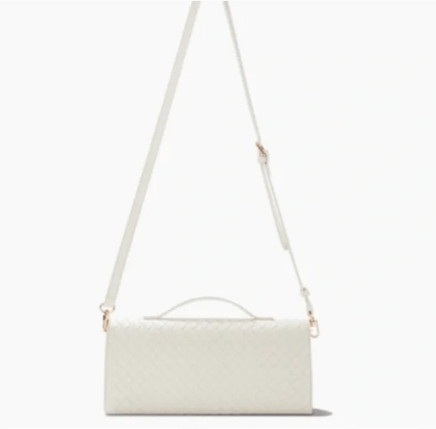 Other Few Moda East West Clutch with Crossbody Strap (Cream) Size ONE SIZE - 7 Thumbnail