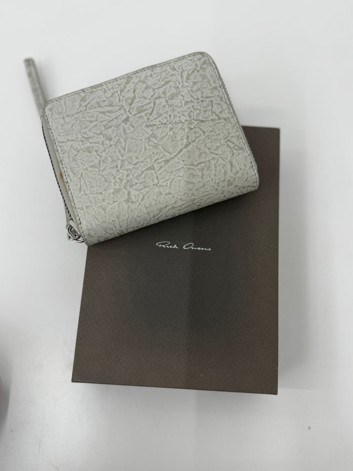 Rick Owens RICK OWENS ZIP WALLET Size ONE SIZE - 1 Thumbnail