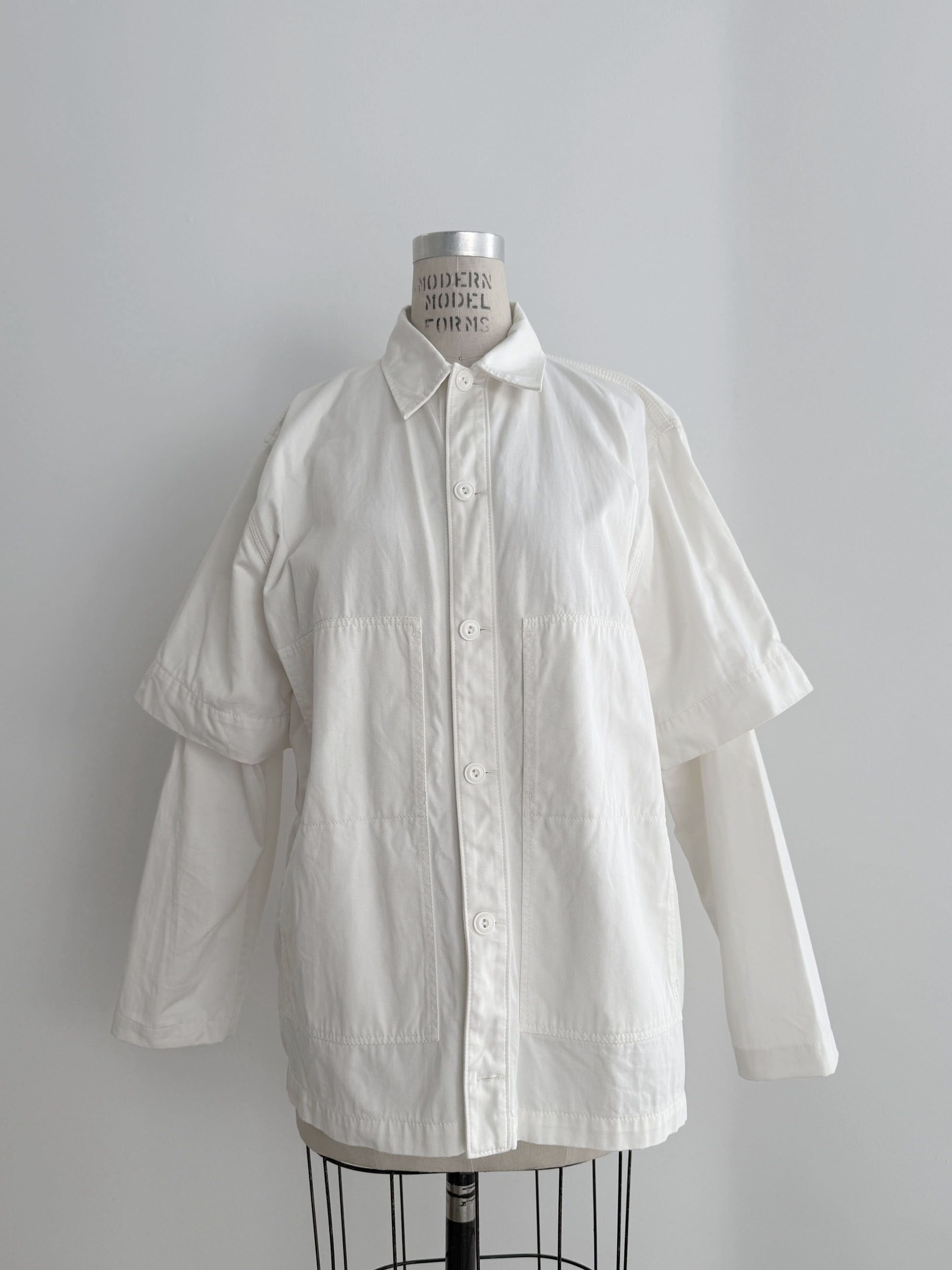 Acne Studios Acne studio Blå Konst White layer jacket Size US S / EU 44-46 / 1 - 2 Thumbnail