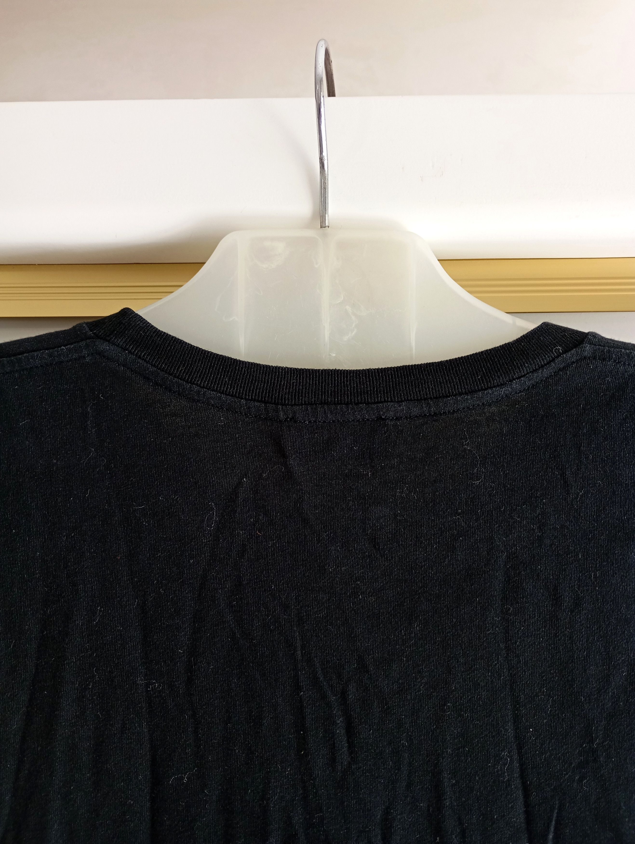 Saint Laurent Paris Saint Laurent Paris Signature Logo Black Tshirt Size US XS / EU 42 / 0 - 12 Thumbnail