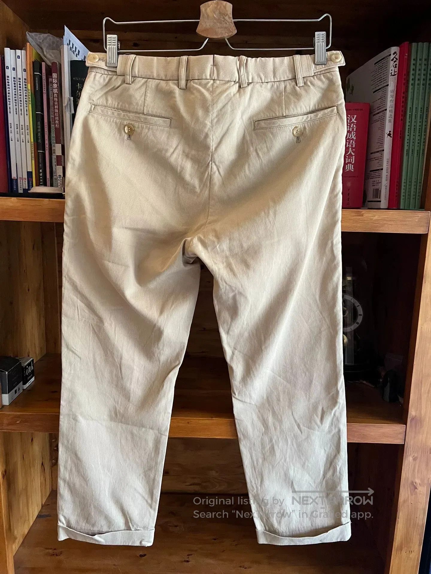 Visvim visvim early khaki striped cropped pants. Size US 30 / EU 46 - 6 Thumbnail