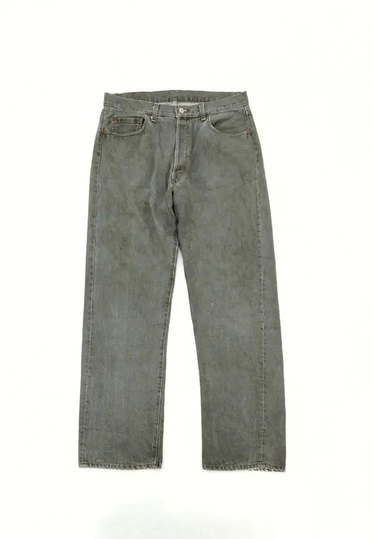 Levi's 80s Vintage Levi's 501 Made In USA Distressed Jeans 32x30 Size US 32 / EU 48 - 1 Thumbnail