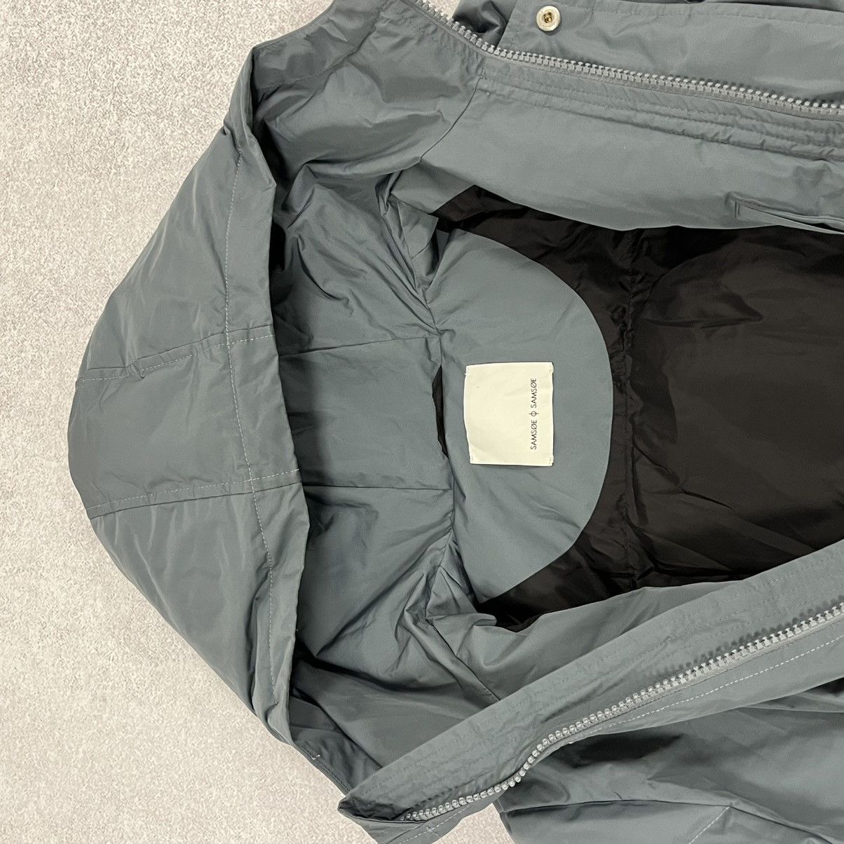 Samsoe Samsoe Blue Grey Samsoe Samsoe parka puffer jacket #winterjacket Size US L / EU 52-54 / 3 - 9 Thumbnail