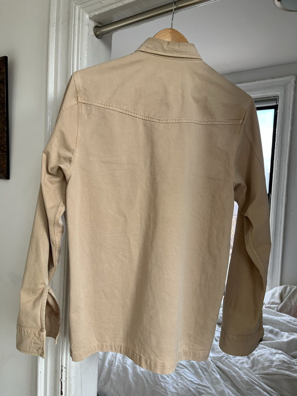 Officine Generale Officine Generale Patch Pocket overshirt (Ecru / Beige) Size US S / EU 44-46 / 1 - 5 Thumbnail
