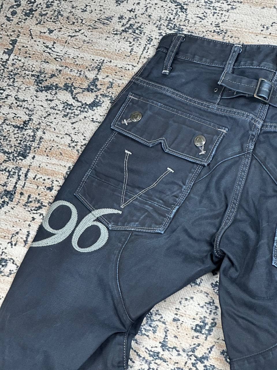 G-Star VINTAGE G-STAR RAW 3d DENIM JEANS Big Logo Size US 30 / EU 46 - 12 Thumbnail