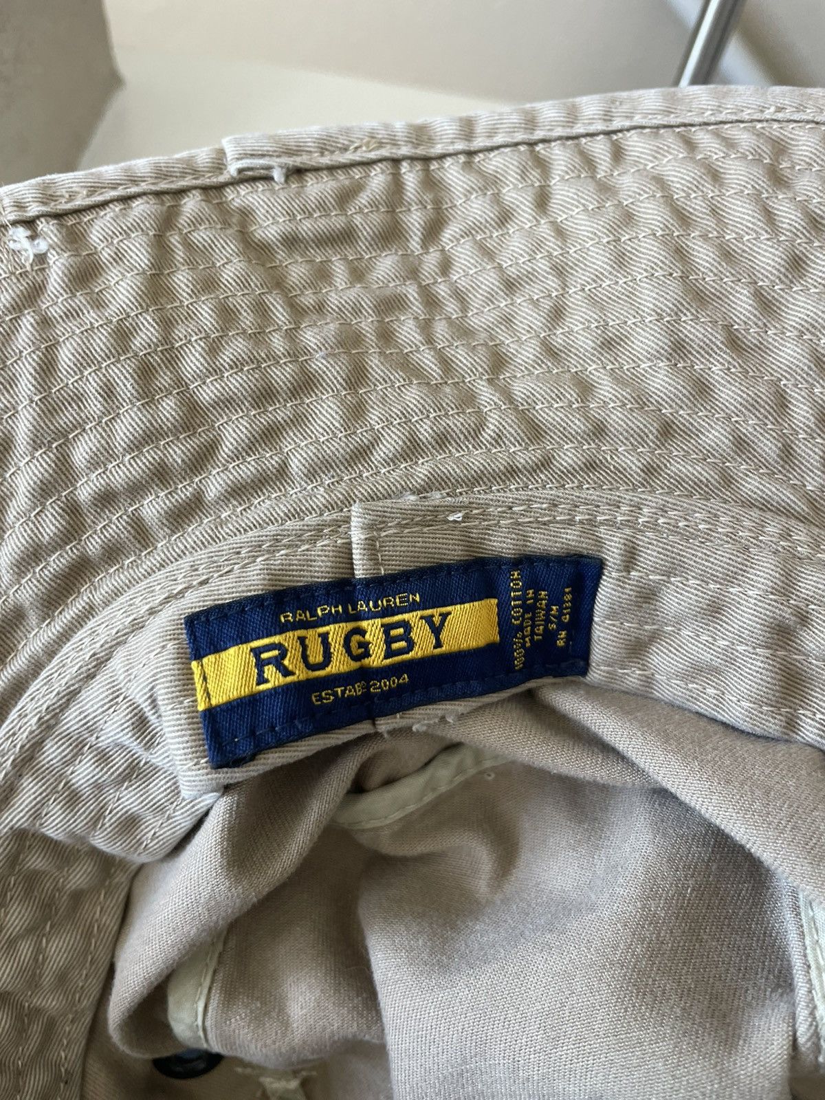 Rugby Ralph Lauren Patchwork Stitches Bucket hat Size ONE SIZE - 6 Thumbnail