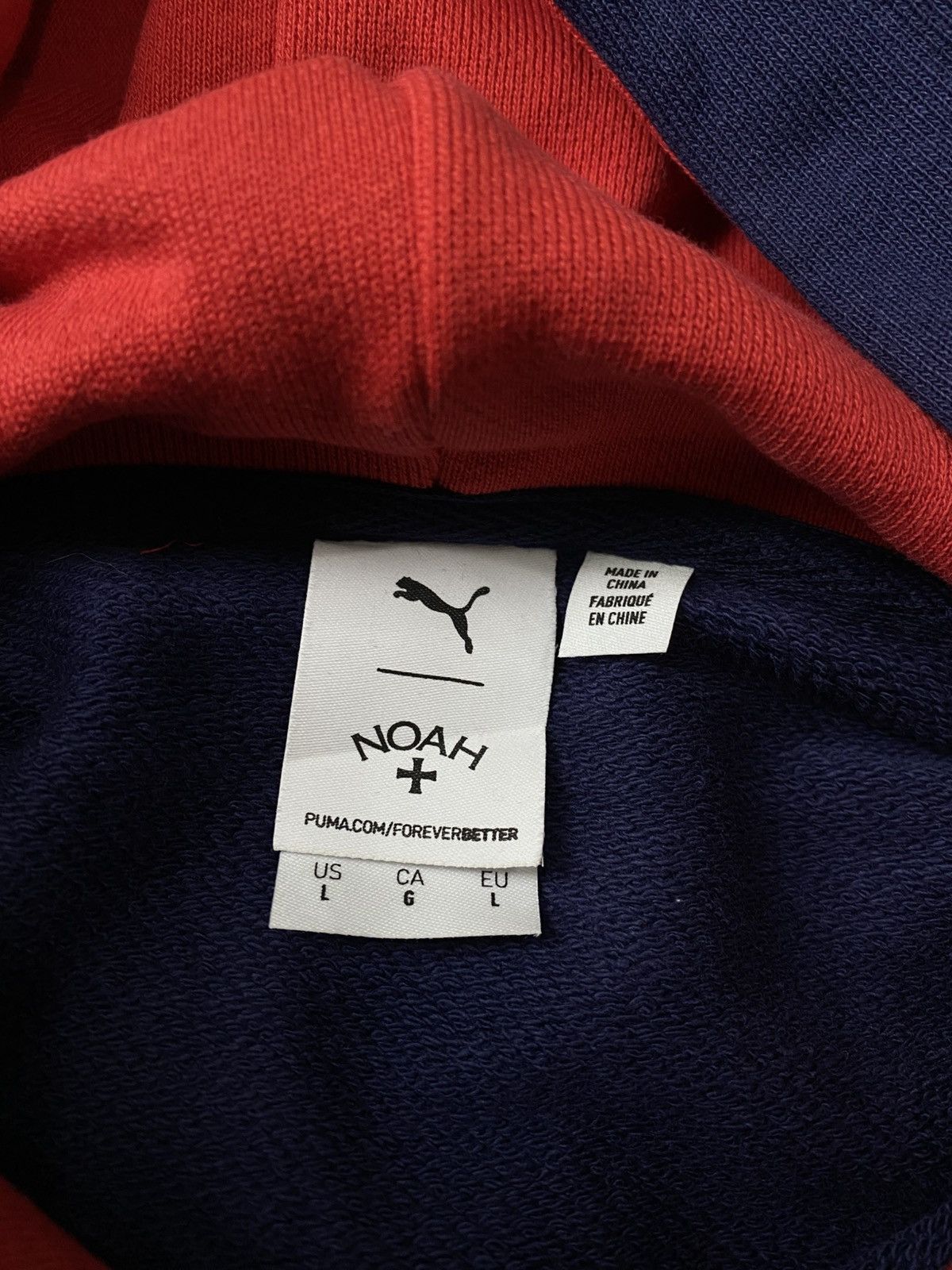 Noah × Puma PUMA x NOAH HOODIE. Size US L / EU 52-54 / 3 - 6 Thumbnail