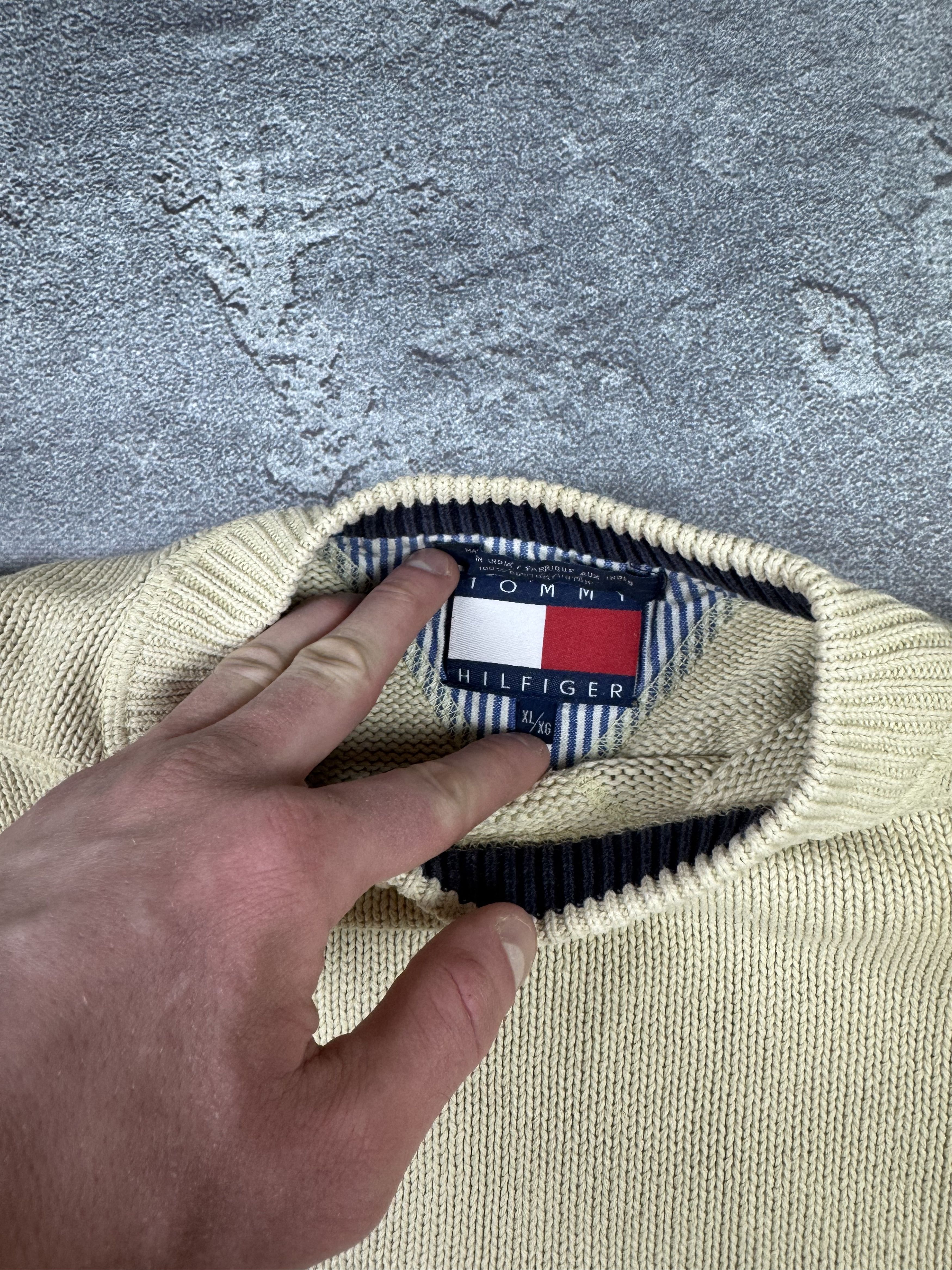 Tommy Hilfiger Tommy Hilfiger Knitted Sweater School Size XL Streetwear Size US XL / EU 56 / 4 - 6 Thumbnail