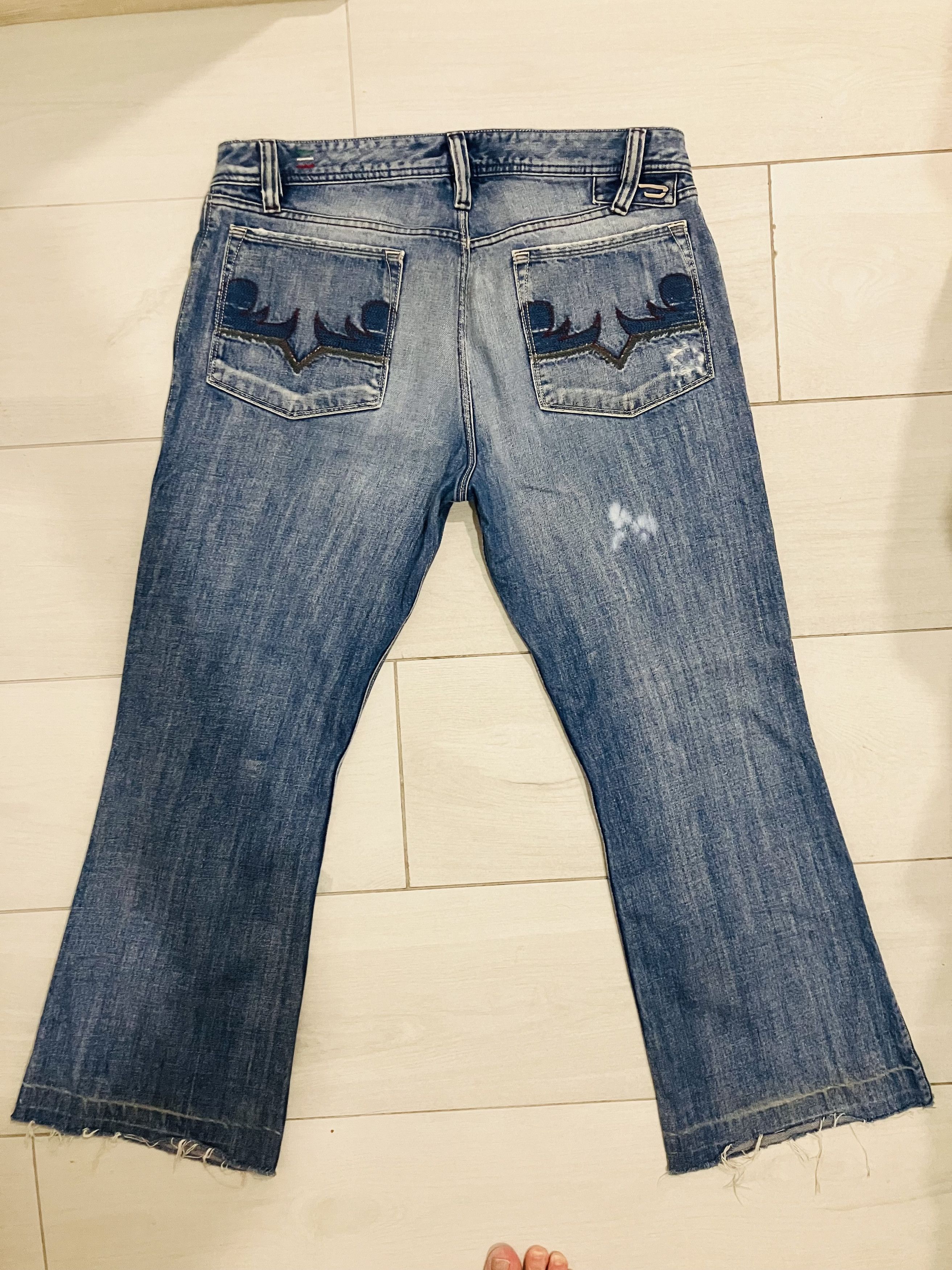 Diesel ZAF Bootcut Made in Italy Size US 36 / EU 52 - 2 Thumbnail