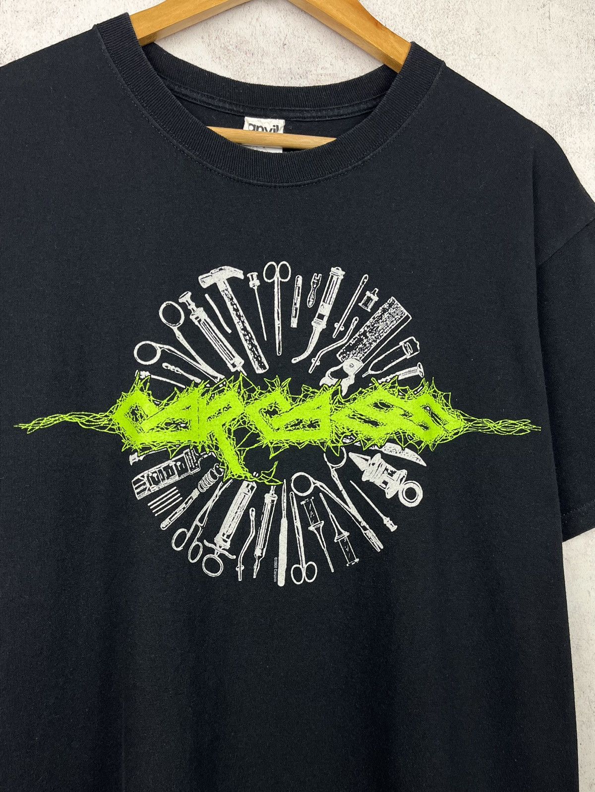 Band Tees Vintage Carcass In Grind We Trust Promo Metal T-Shirt Size US L / EU 52-54 / 3 - 3 Thumbnail