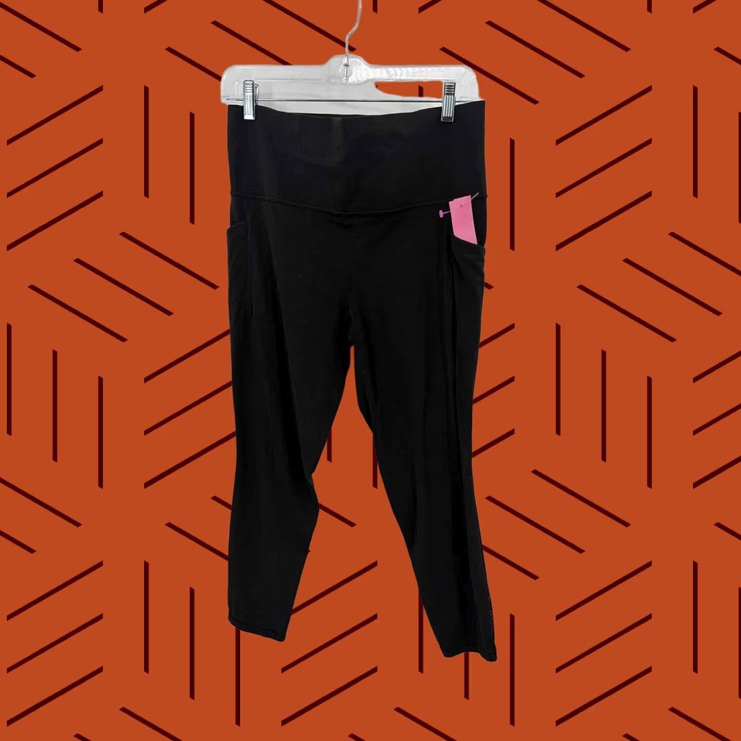 Athleta Athleta Black Large Legging Athletic Pants Size 36" / US 14 / IT 50 - 1 Thumbnail