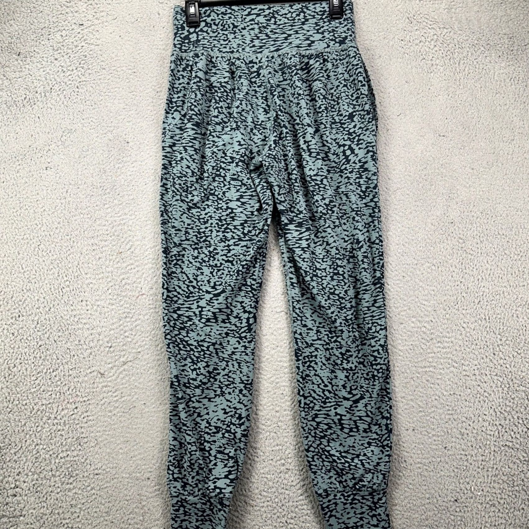 Athleta Athleta Salutation Sweatpants Women Small Teal Nylon Blend Jogger Stretch Size 28" / US 6 / IT 42 - 3 Thumbnail