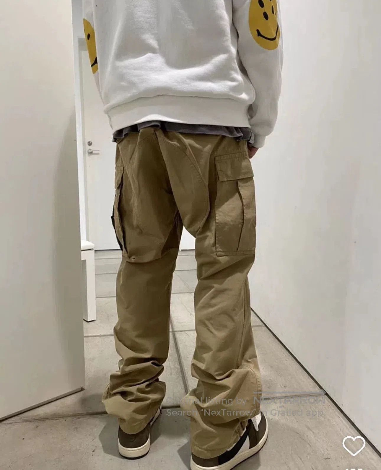 Visvim visvim jumbo eiger sanction pants in beige. Size US 36 / EU 52 - 3 Thumbnail