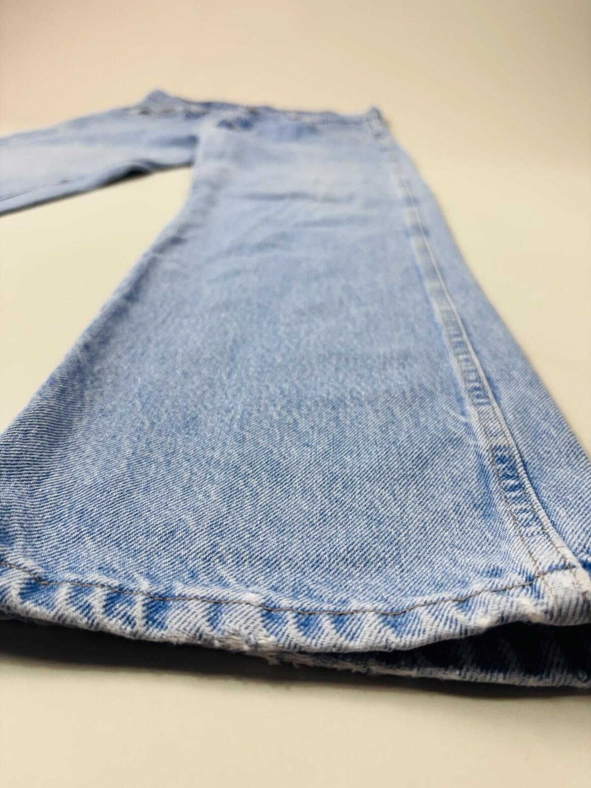 Wrangler Wrangler Vintage Light Wash Straight Leg Denim Jeans 36x3 Size US 36 / EU 52 - 4 Thumbnail
