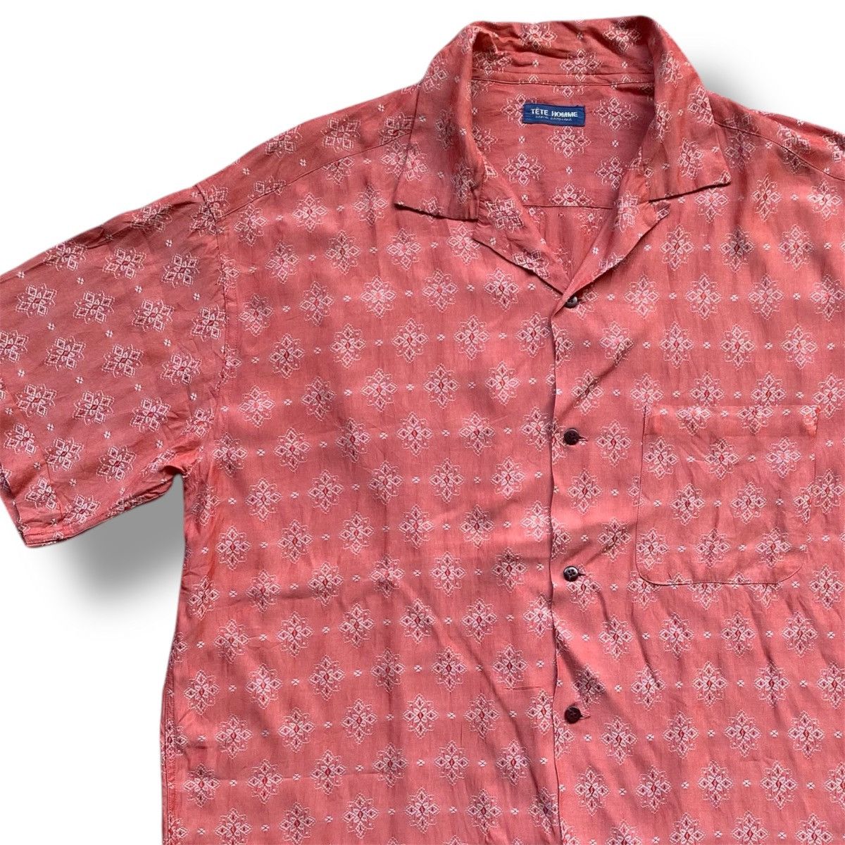 Issey Miyake 🔥VTG ISSEY MIYAKE TETE HOMME KATOH KAZUTAKA MOTIF DESIGN. Size US L / EU 52-54 / 3 - 3 Thumbnail