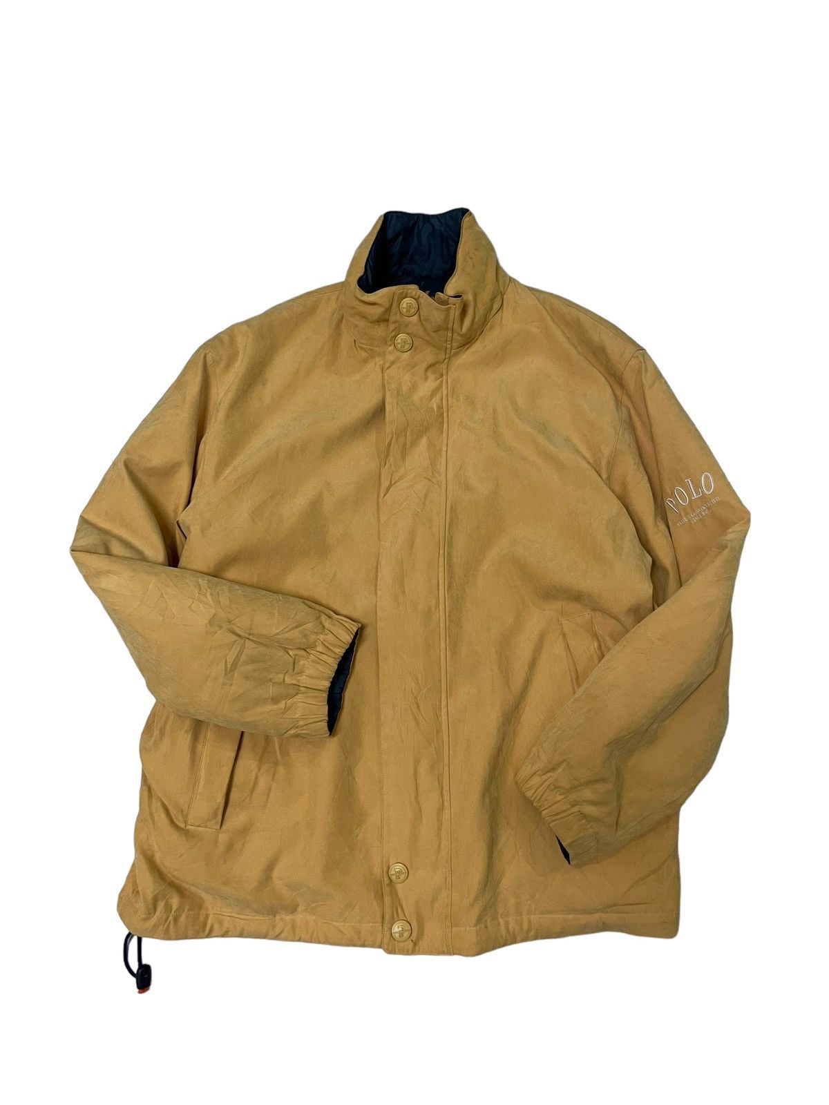 Vintage POLO BIG LOGO REVERSIBLE JACKET Size US L / EU 52-54 / 3 - 7 Thumbnail