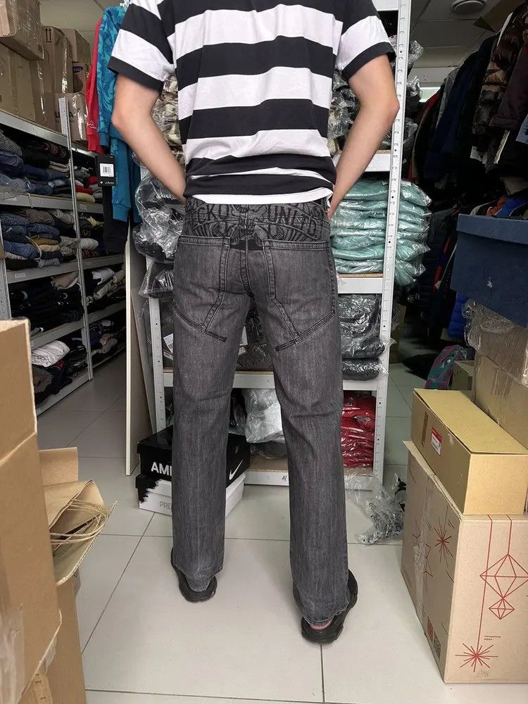 Ecko Unltd. Vintage ECKo Unltd Skull Embroidered Jeans Size US 34 / EU 50 - 12 Thumbnail