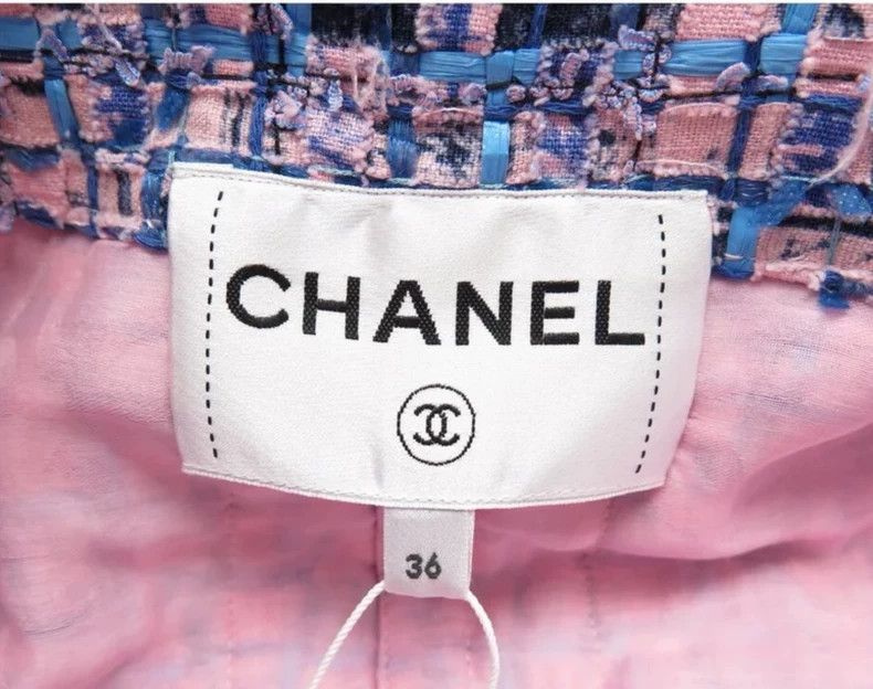 Chanel Chanel Purple woven coat Size XS / US 0-2 / IT 36-38 - 2 Thumbnail