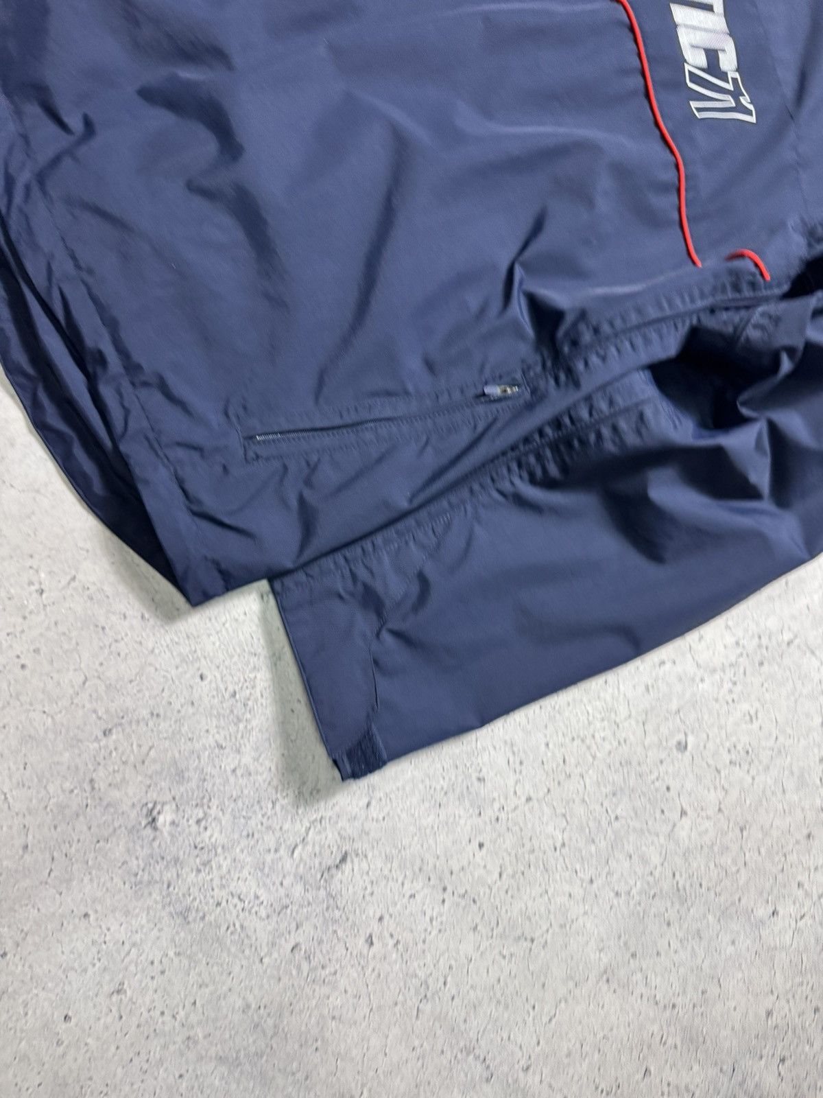 Nike Nike Athletic 71 Vintage Nylon Anorak Jacket Swoosh Drill Size US XL / EU 56 / 4 - 4 Thumbnail