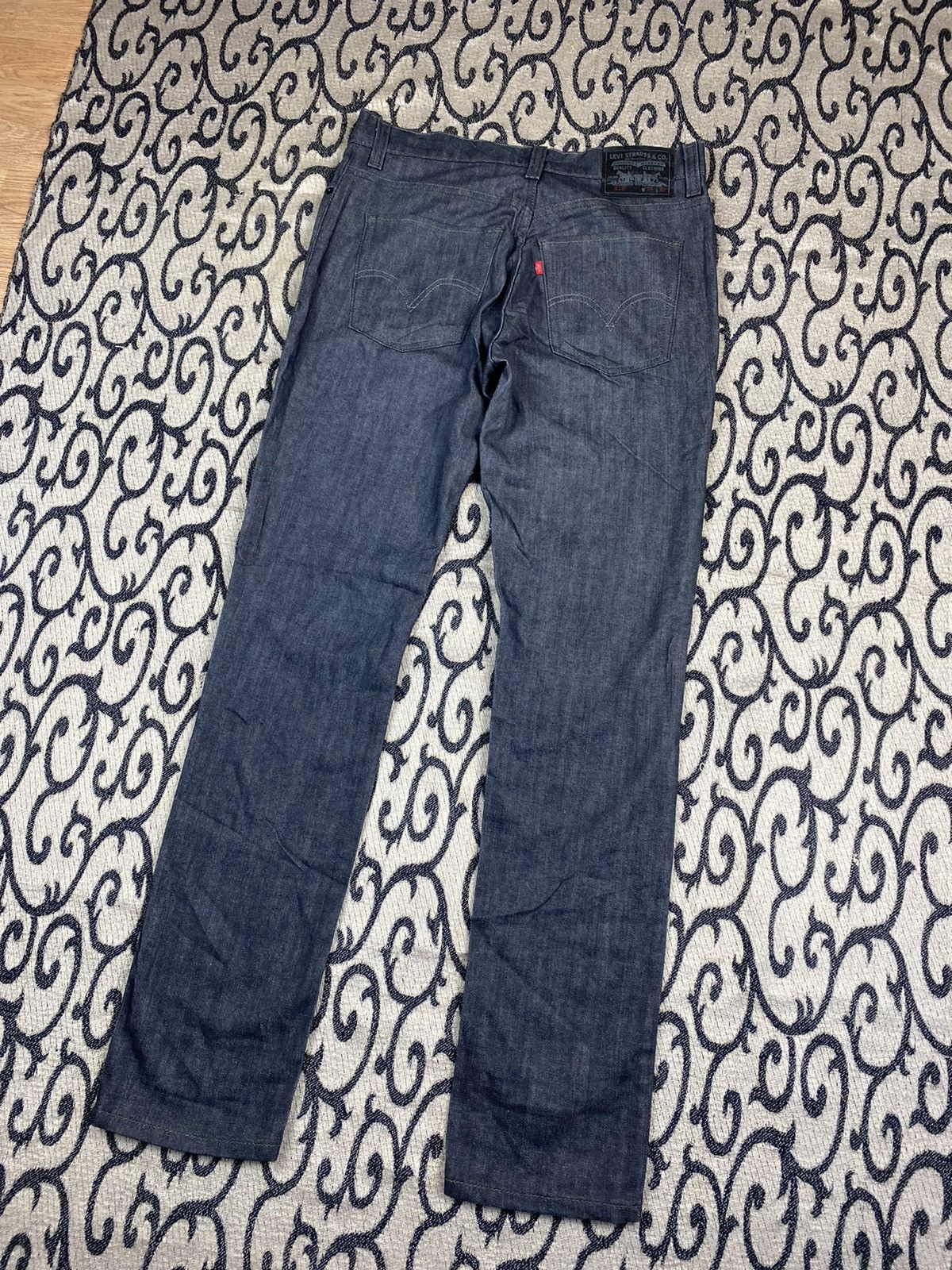 Levi's × Levi's Vintage Clothing Vintage Levi’s 510 Straight Grey Jeans Size US 34 / EU 50 - 2 Thumbnail