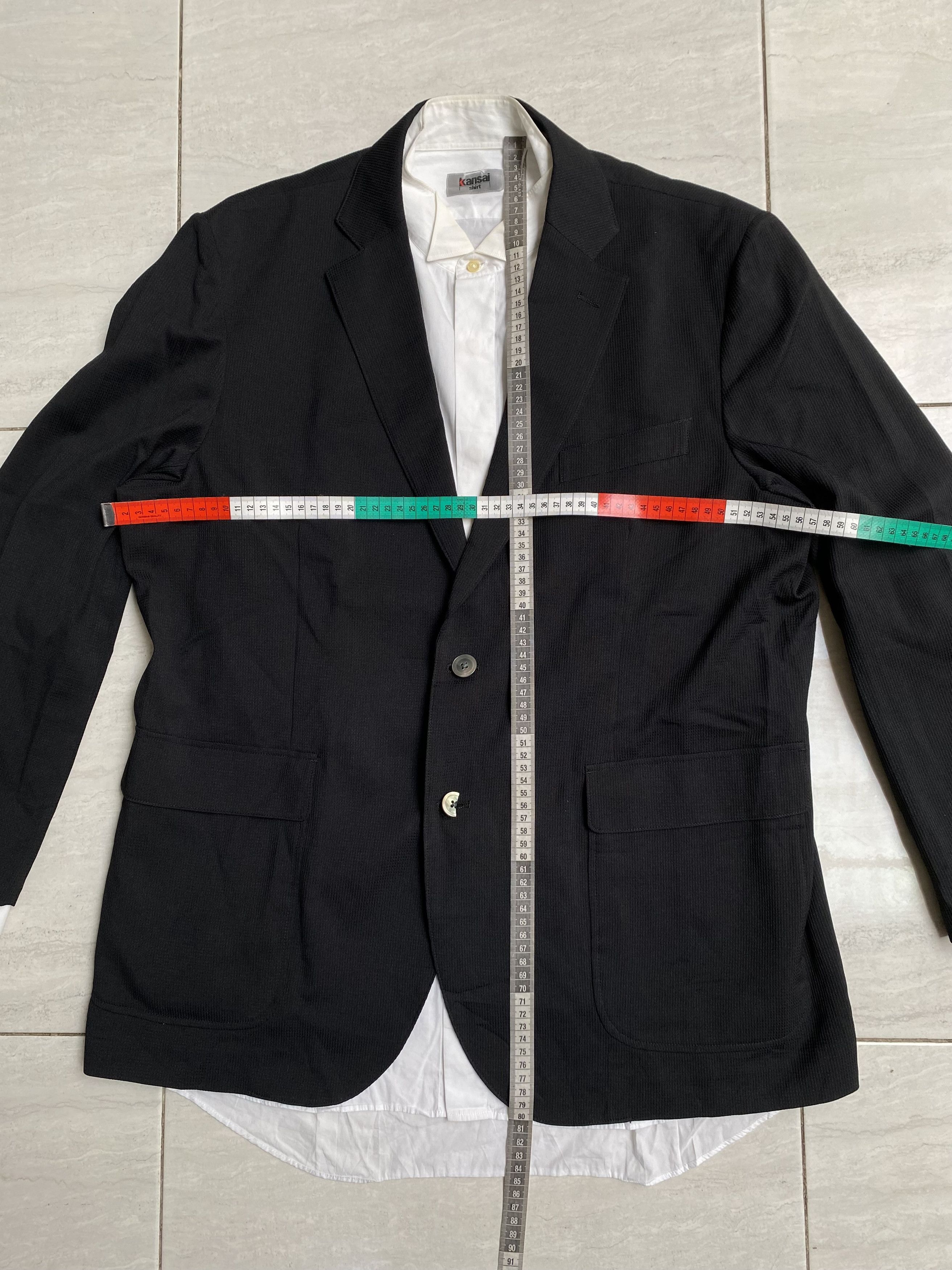 Kansai Yamamoto Kansai Yamamoto Homme Shirt Blazers Size 54L - 2 Thumbnail