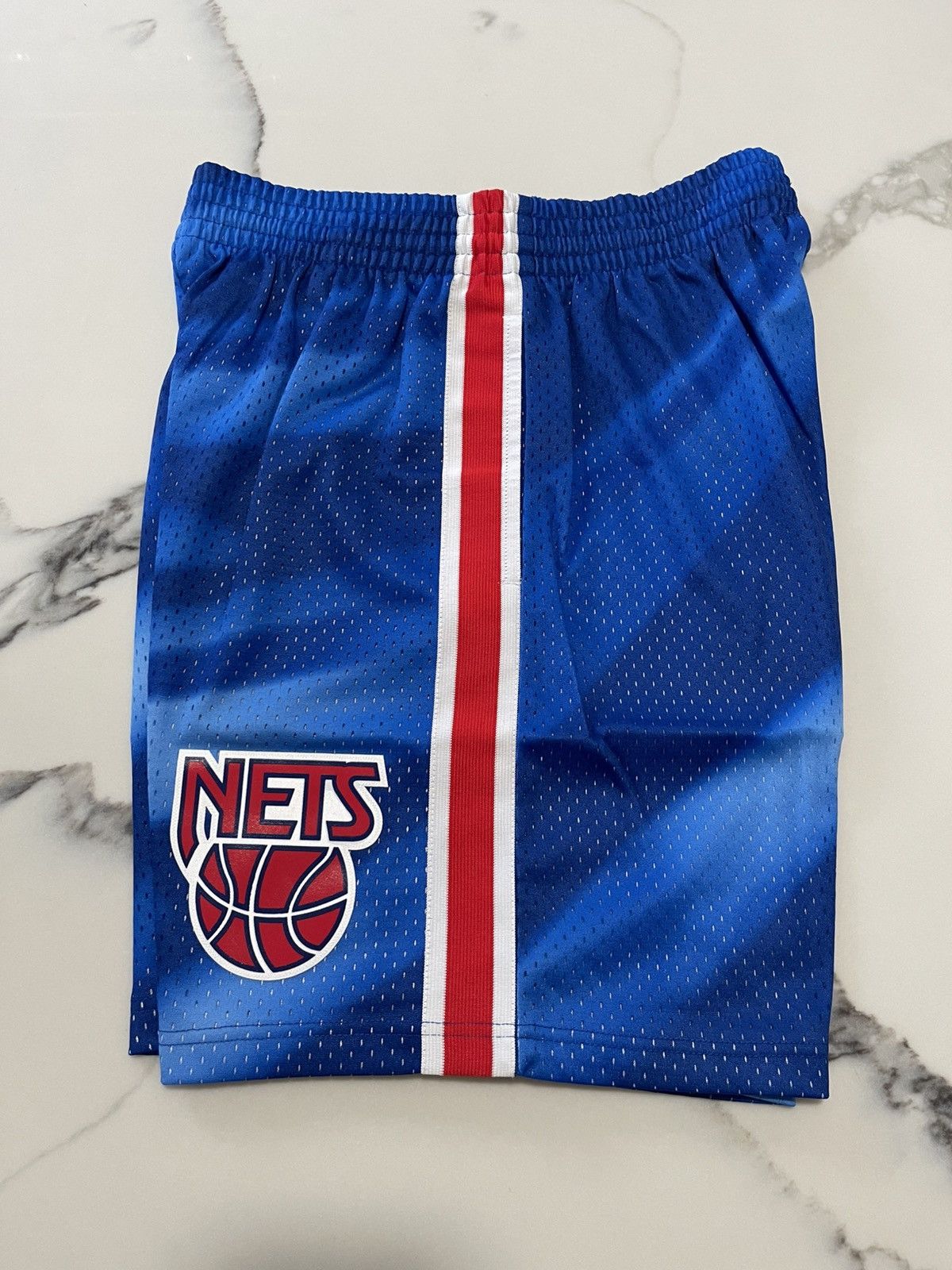 Mitchell & Ness MITCHELL & NESS NBA 90-91 NEW JERSEY NETS SHORTS SIZE M NWT Size US 33 - 2 Thumbnail