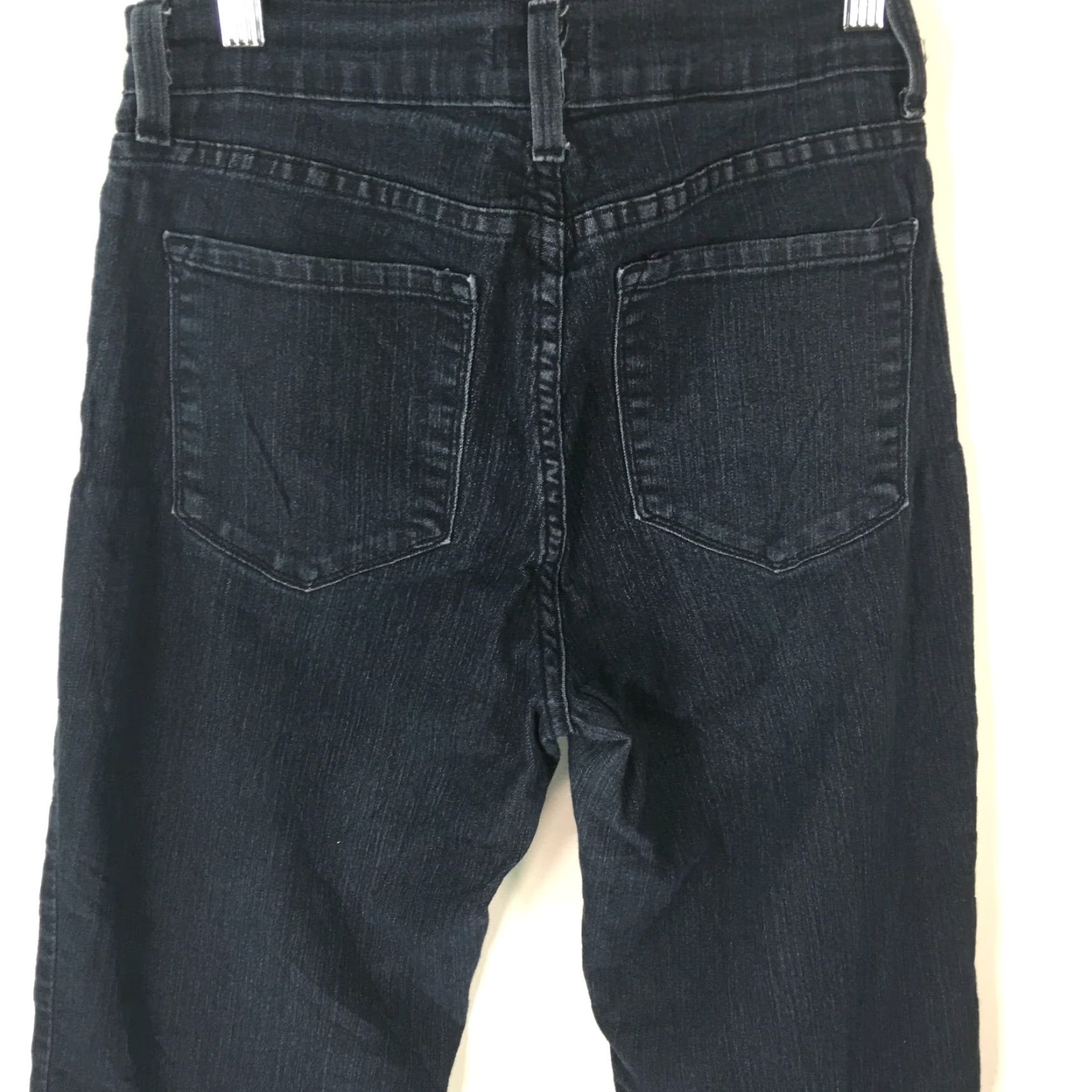 NYDJ NYDJ Womens Casual Low Rise Straight Leg Regular Fit Blue Denim Jeans Size 4 Size 27" / US 4 / IT 40 - 4 Thumbnail