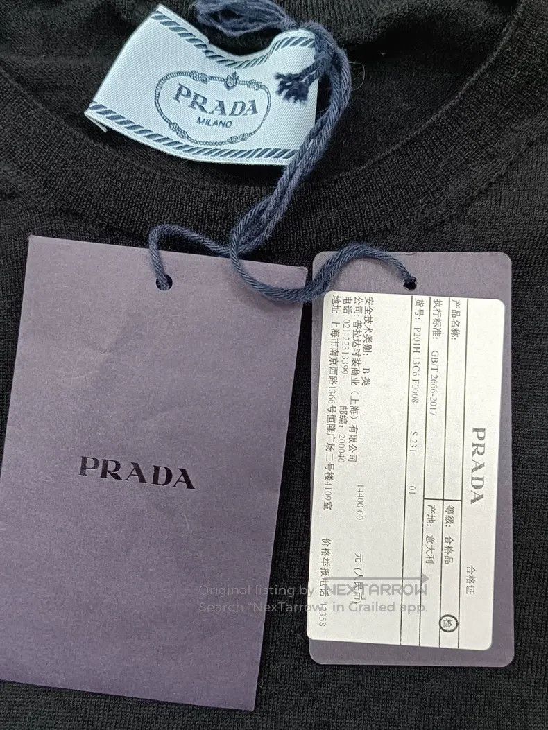 Prada Prada Black short sleeves Size XS / US 0-2 / IT 36-38 - 4 Thumbnail