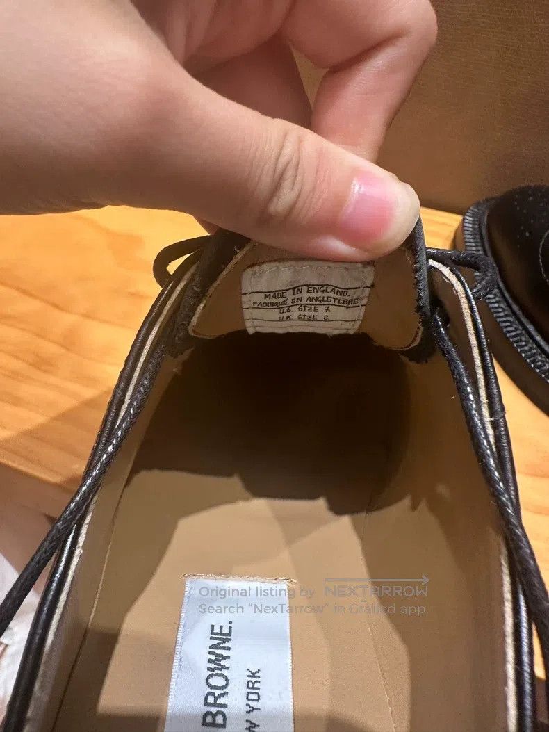 Thom Browne Thom Browne Black leather shoes Size US 7 / EU 40 - 6 Thumbnail