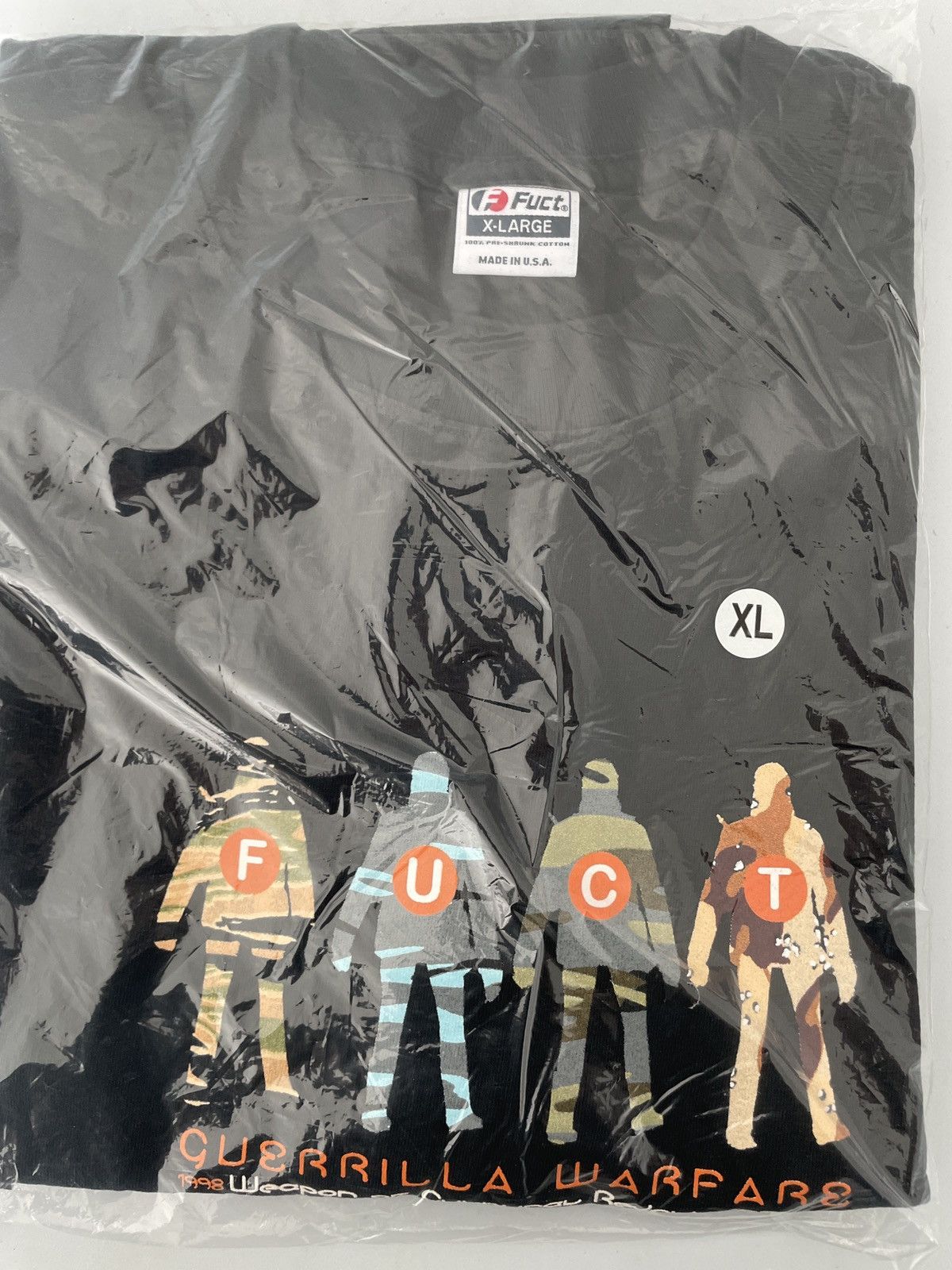 FUCT Fuct Guerrilla Warfare Tee Size US XL / EU 56 / 4 - 2 Thumbnail