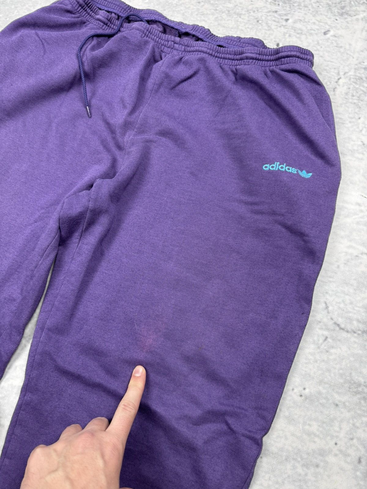 Adidas Beautiful purple ADIDAS 90s suit sportwear costume Size US XL / EU 56 / 4 - 12 Thumbnail