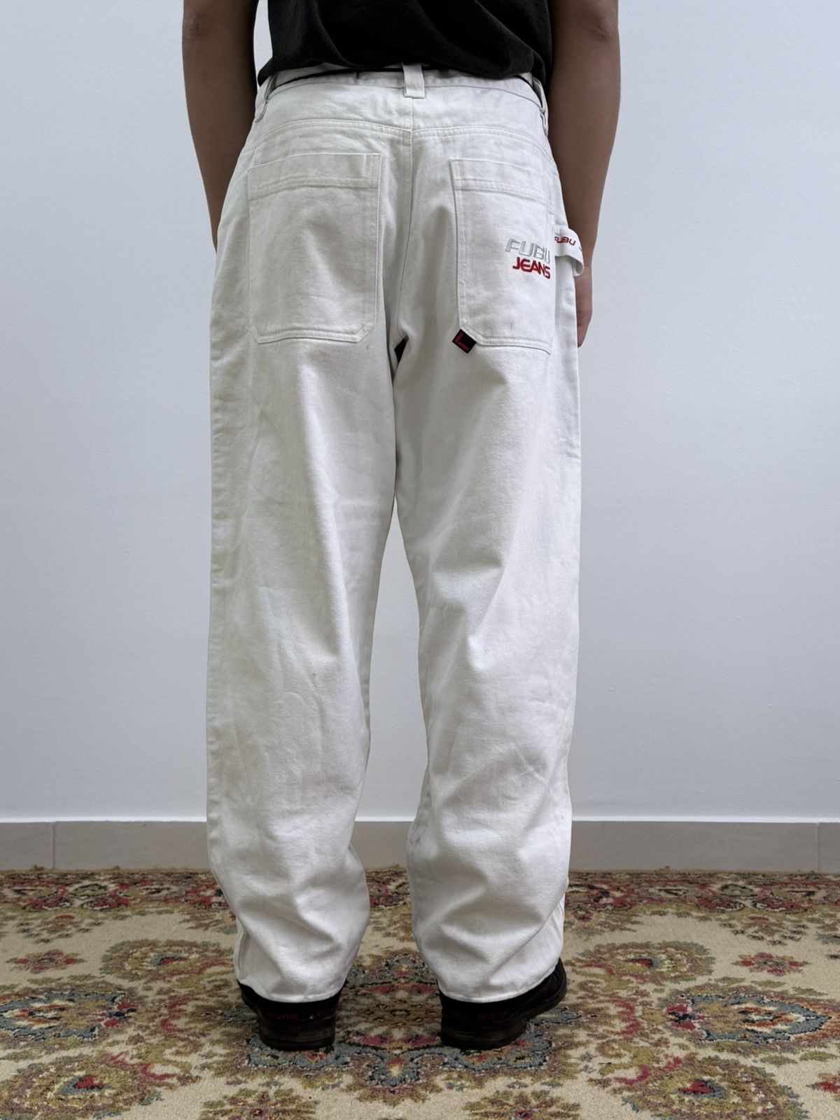 Fubu Vintage 90s Fubu Baggy Rap Pants Size US 36 / EU 52 - 2 Thumbnail