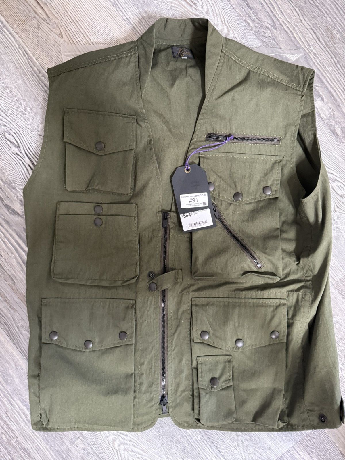 Needles Needles Field Vest | Grailed