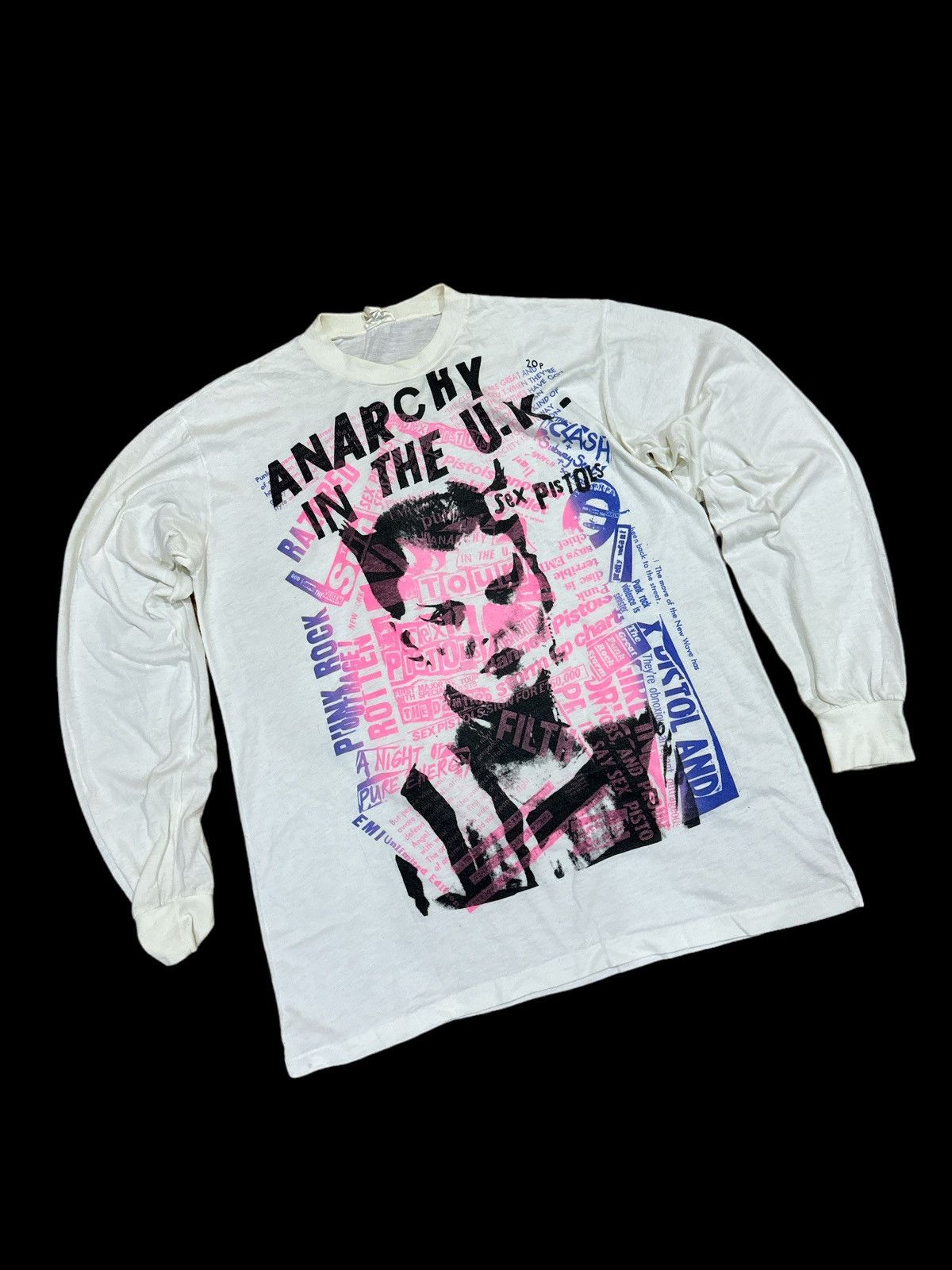 Band Tees 80s ANARCHY IN THE UK SOO CATWOMAN SEDITIONARIES PUNK SHIRT Size US M / EU 48-50 / 2 - 1 Thumbnail