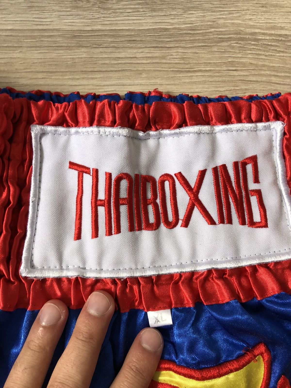 Vintage Vintage Thai Boxing Big Logo Japanese Style Shorts Y2K Size US 34 / EU 50 - 4 Thumbnail