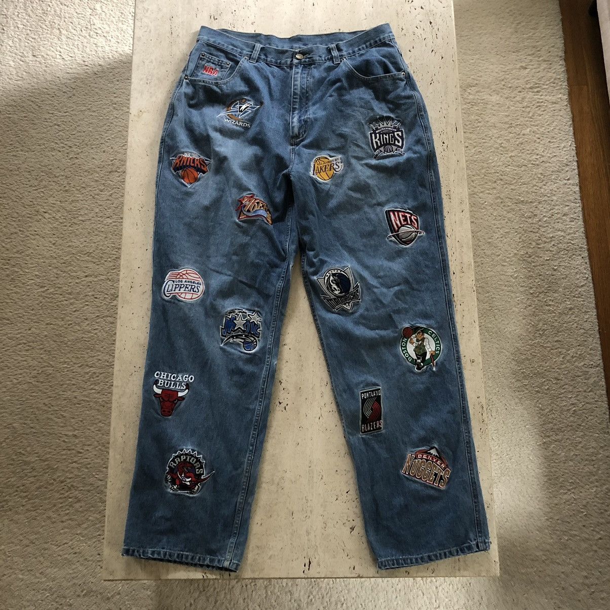 image of Unk Nba Jeans in Blue, Men's (Size 36)