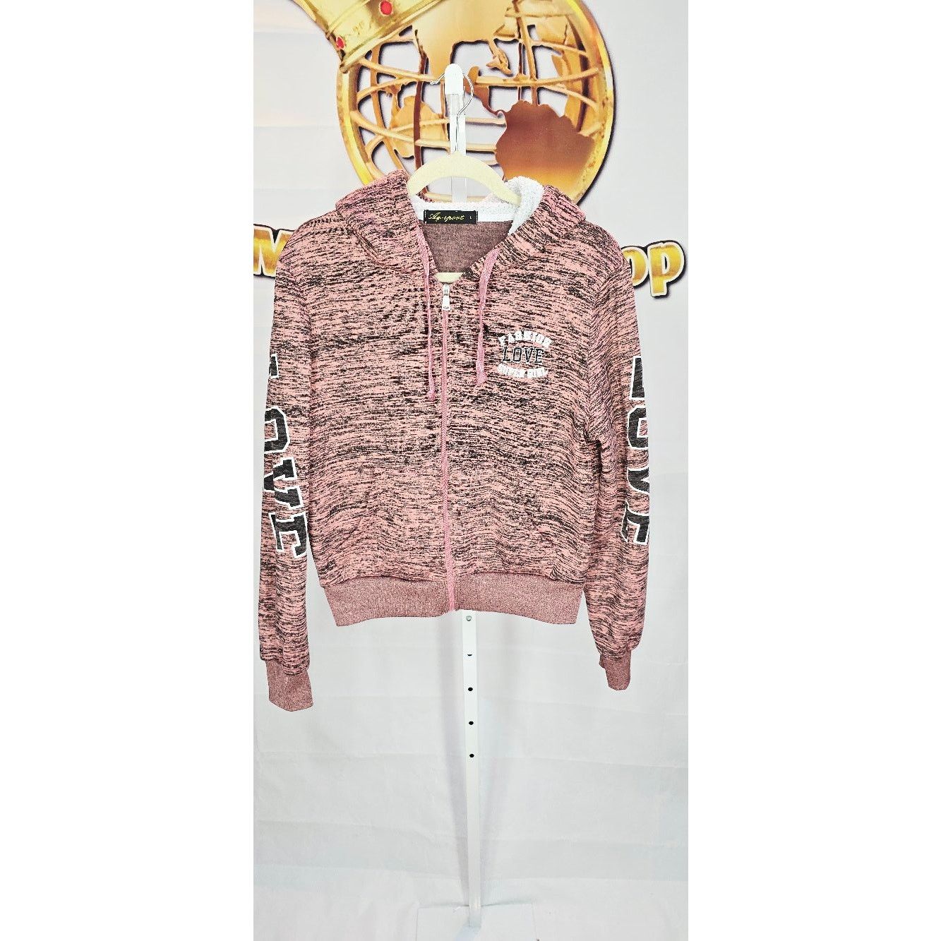 Other AQ Sport Pink Marled Knit Sweater Track Suit Set Size Large Size L / US 10 / IT 46 - 2 Thumbnail