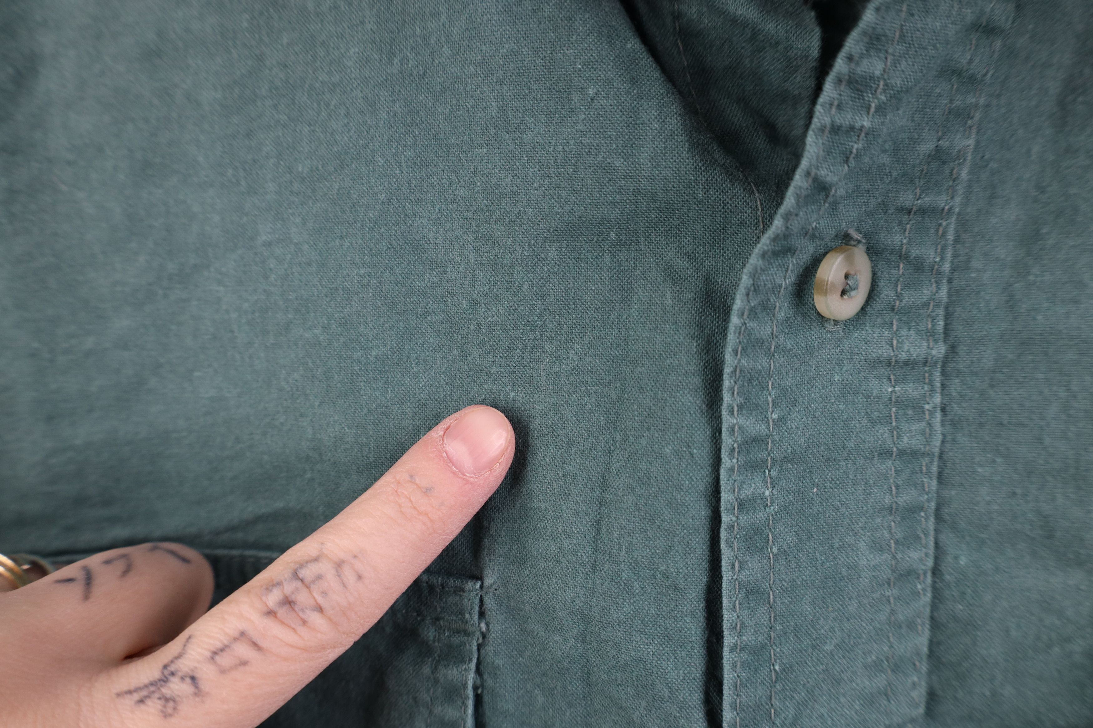 Vintage Vintage 90s Streetwear Alaska Canvas Collared Button Shirt Size US S / EU 44-46 / 1 - 8 Thumbnail