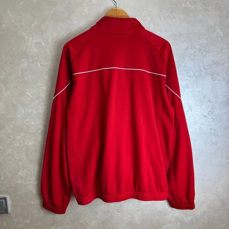 Nike Men’s Nike Track Jacket Red Blue Zip-Up Sportswear Size L Size US L / EU 52-54 / 3 - 5 Thumbnail