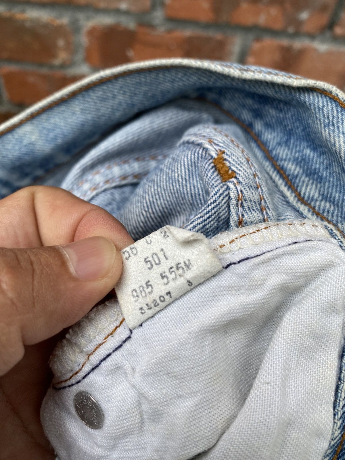 Levi's Vintage Clothing W31x29.5 Vintage levi's 501 redline made in USA Size US 31 - 9 Thumbnail