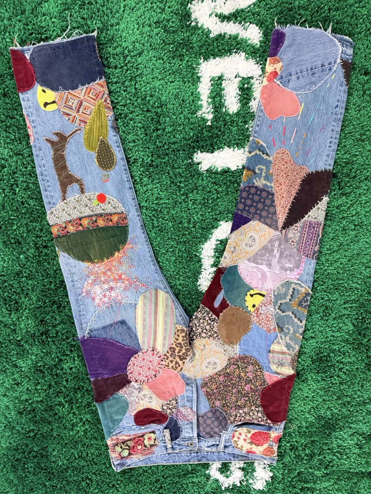 Kapital Kapital hippie patchwork denim Size US 36 / EU 52 - 1 Thumbnail