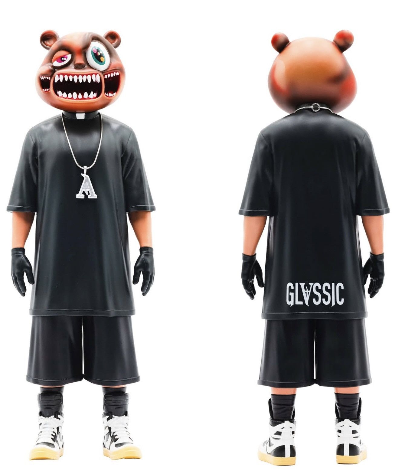 Designer × Other ⚡️ GLVSSIC Bear Rick Owens Vinyl Figure 12” Tall RARE! ⚡️ Size ONE SIZE - 2 Thumbnail