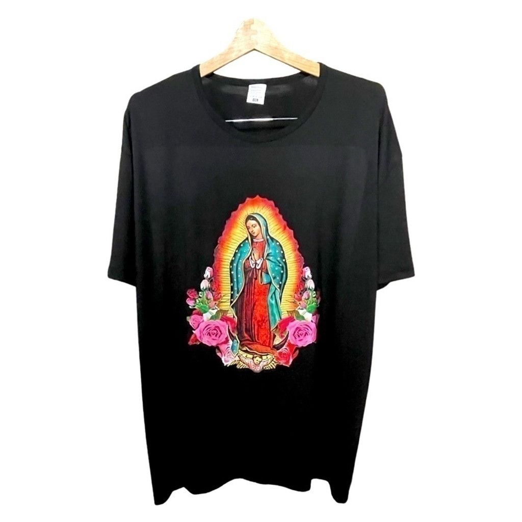 Shein SHEIN Graphic T-Shirt Black Unisex Adult Size 4XL. Size 4XL / US 24-26 - 3 Thumbnail