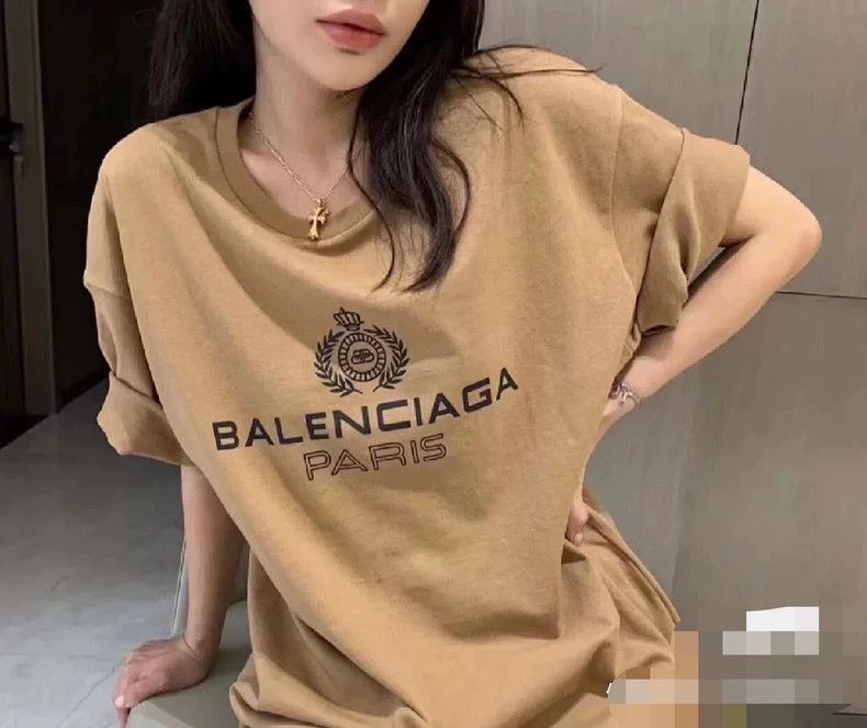 Balenciaga Balenciaga Brown crown wheat-ear short sleeve Size US XS / EU 42 / 0 - 1 Thumbnail