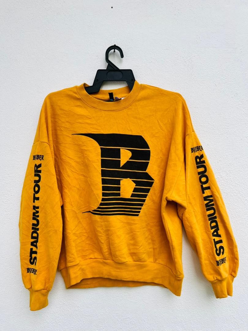 Band Tees × Japanese Brand Vintage Justin Bieber Stadium Tour Sweatshirt Size US M / EU 48-50 / 2 - 1 Thumbnail