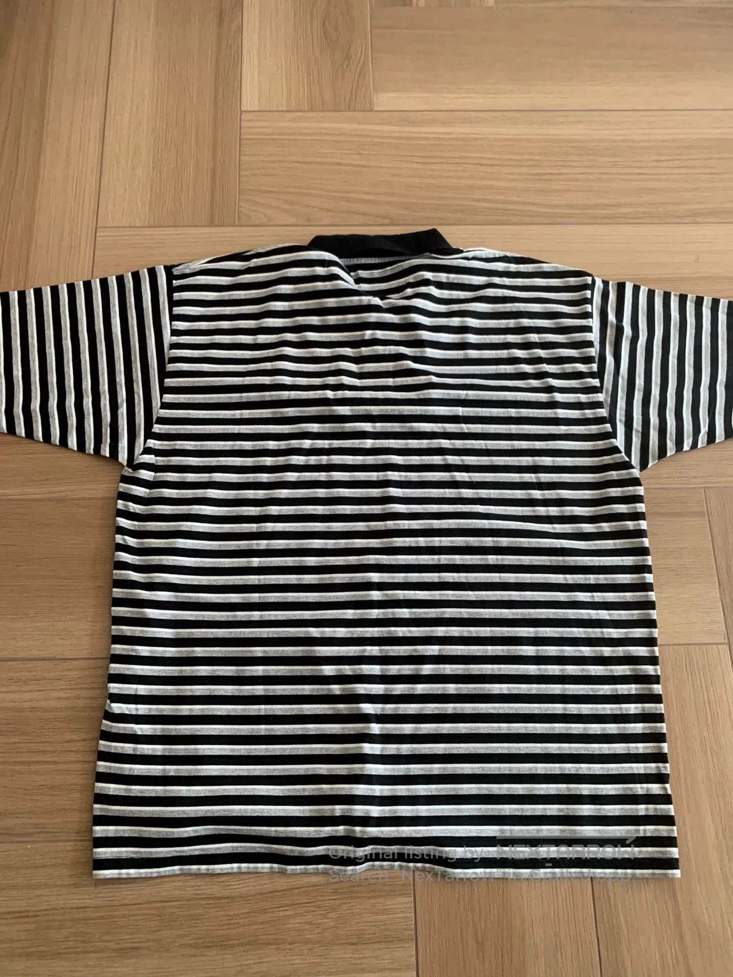 Wtaps wtaps vasque striped cotton polo shirt. Size US XXL / EU 58 / 5 - 7 Thumbnail